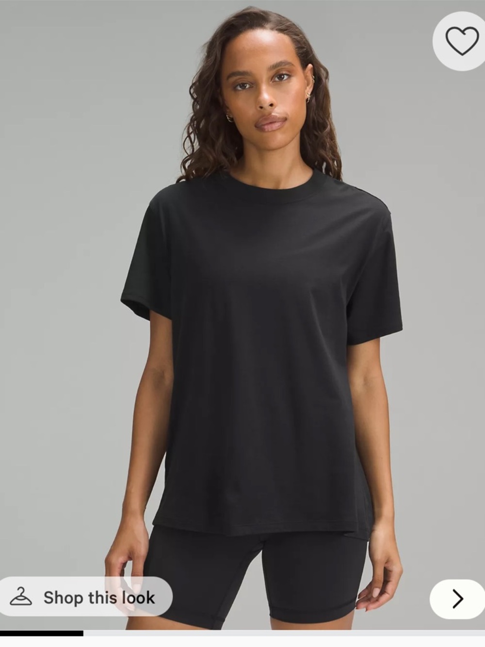 NWOT Black Lululemon Size 10 All Yours Tee